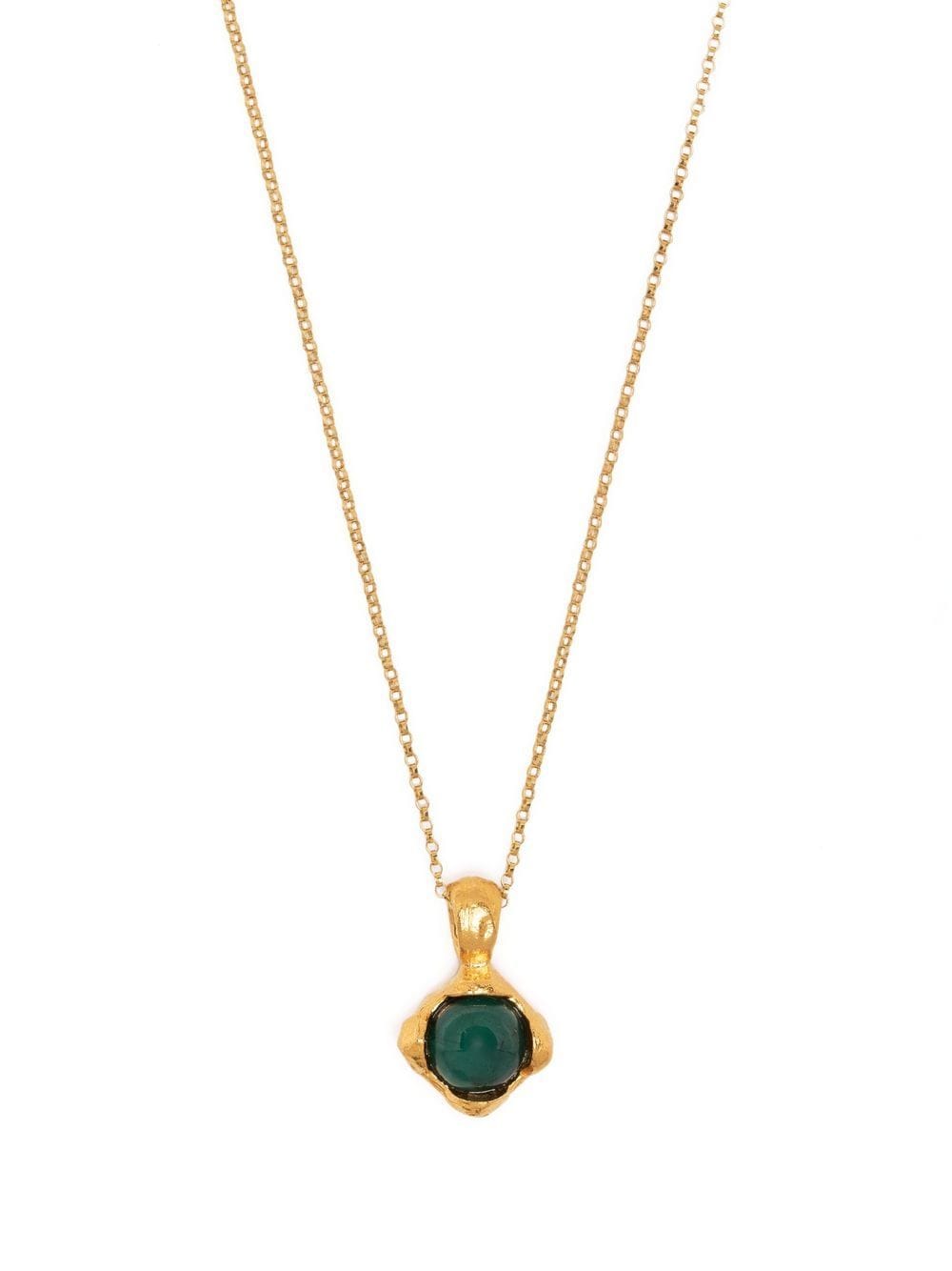 Alighieri The Eye of the Storm emerald necklace - Gold von Alighieri