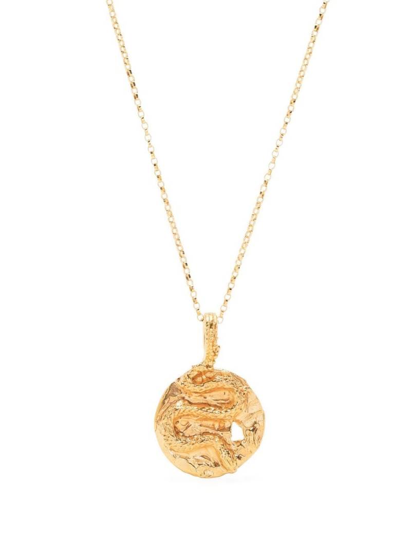 Alighieri The Medusa Medallion necklace - Gold von Alighieri