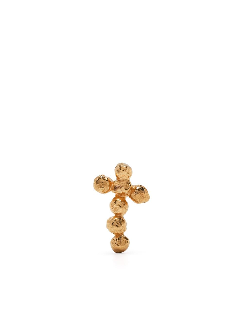 Alighieri cross stud earring - Gold von Alighieri