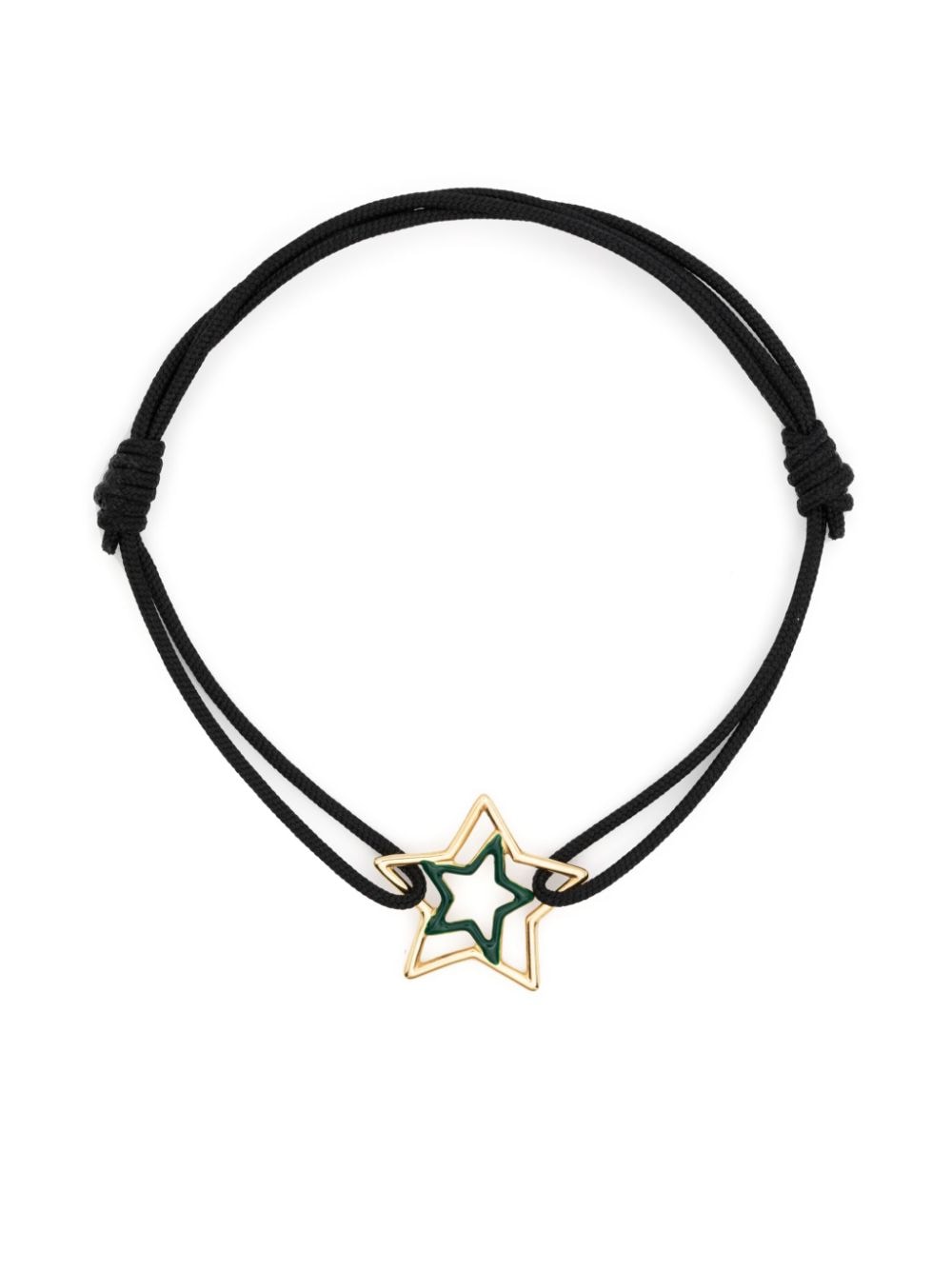 Aliita Estrella cord bracelet - Black von Aliita