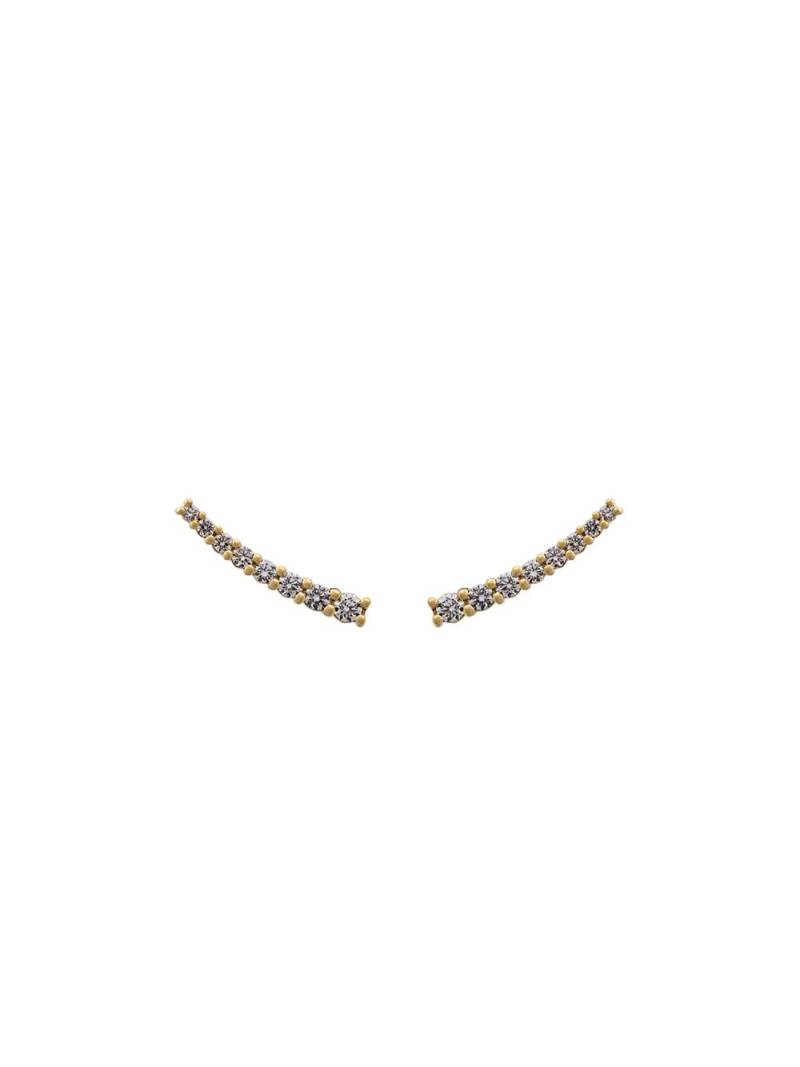 ALINKA 18kt gold DASHA slider diamond earrings von ALINKA