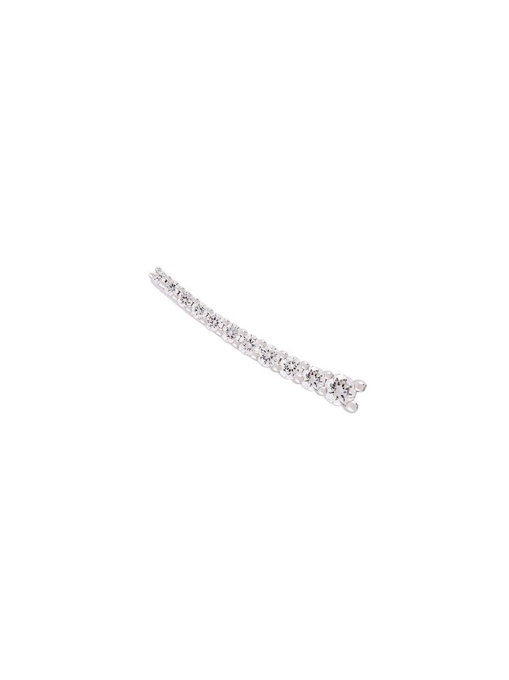 ALINKA 18kt white gold DASHA SUPER FINE diamond right cuff earring - Metallic von ALINKA