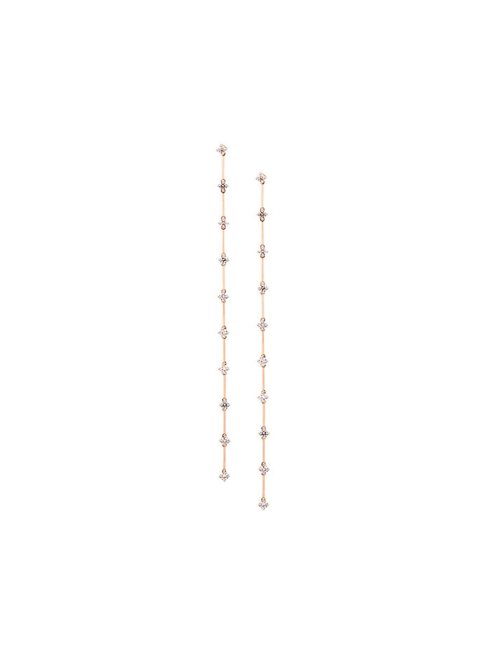 ALINKA 'NATALIA' diamond drop earring - Metallic von ALINKA