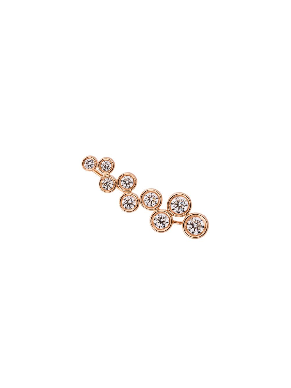 ALINKA SASHA diamond cuff earring - Pink von ALINKA