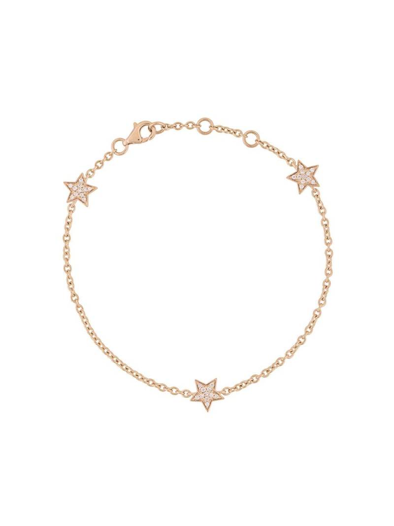 ALINKA 18kt rose gold STASIA MINI Triple Star diamond bracelet - Metallic von ALINKA