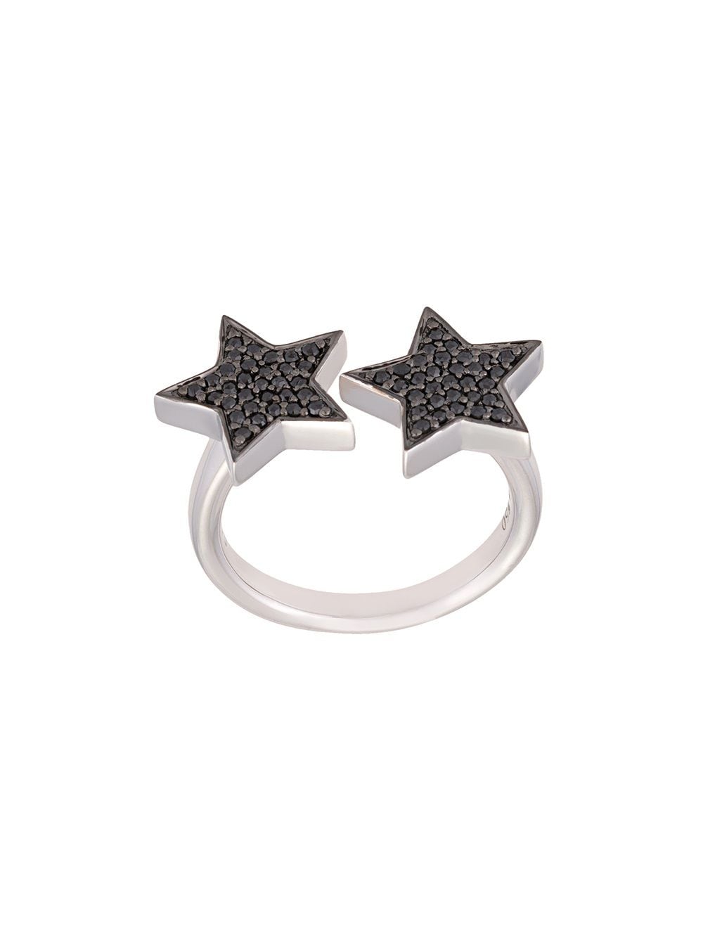 ALINKA 'Stasia' diamond double star ring - Metallic von ALINKA