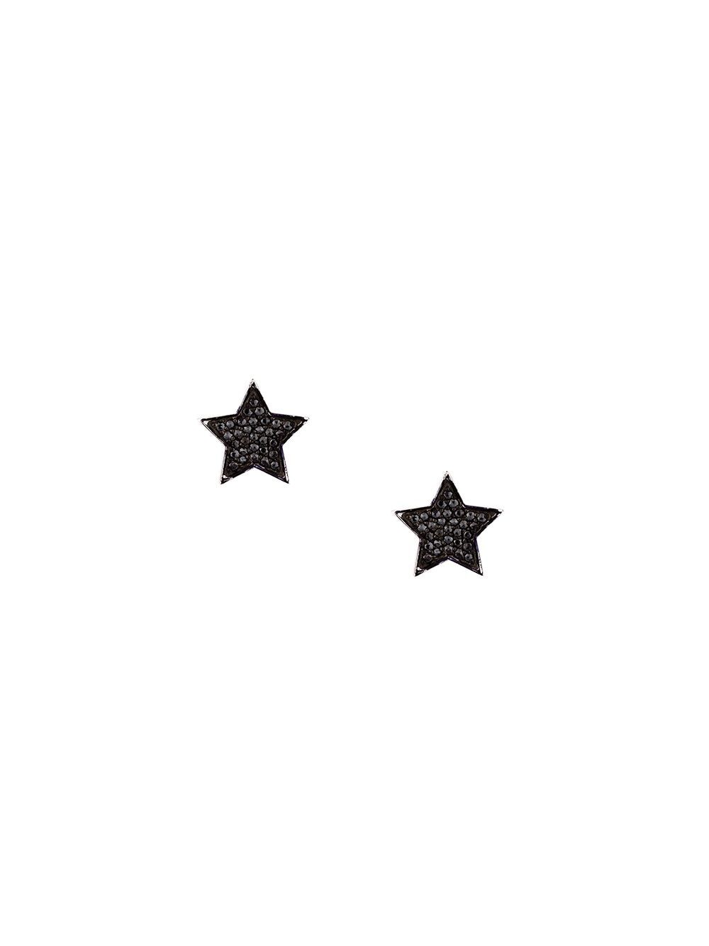 ALINKA Stasia diamond star stud earrings - Metallic von ALINKA