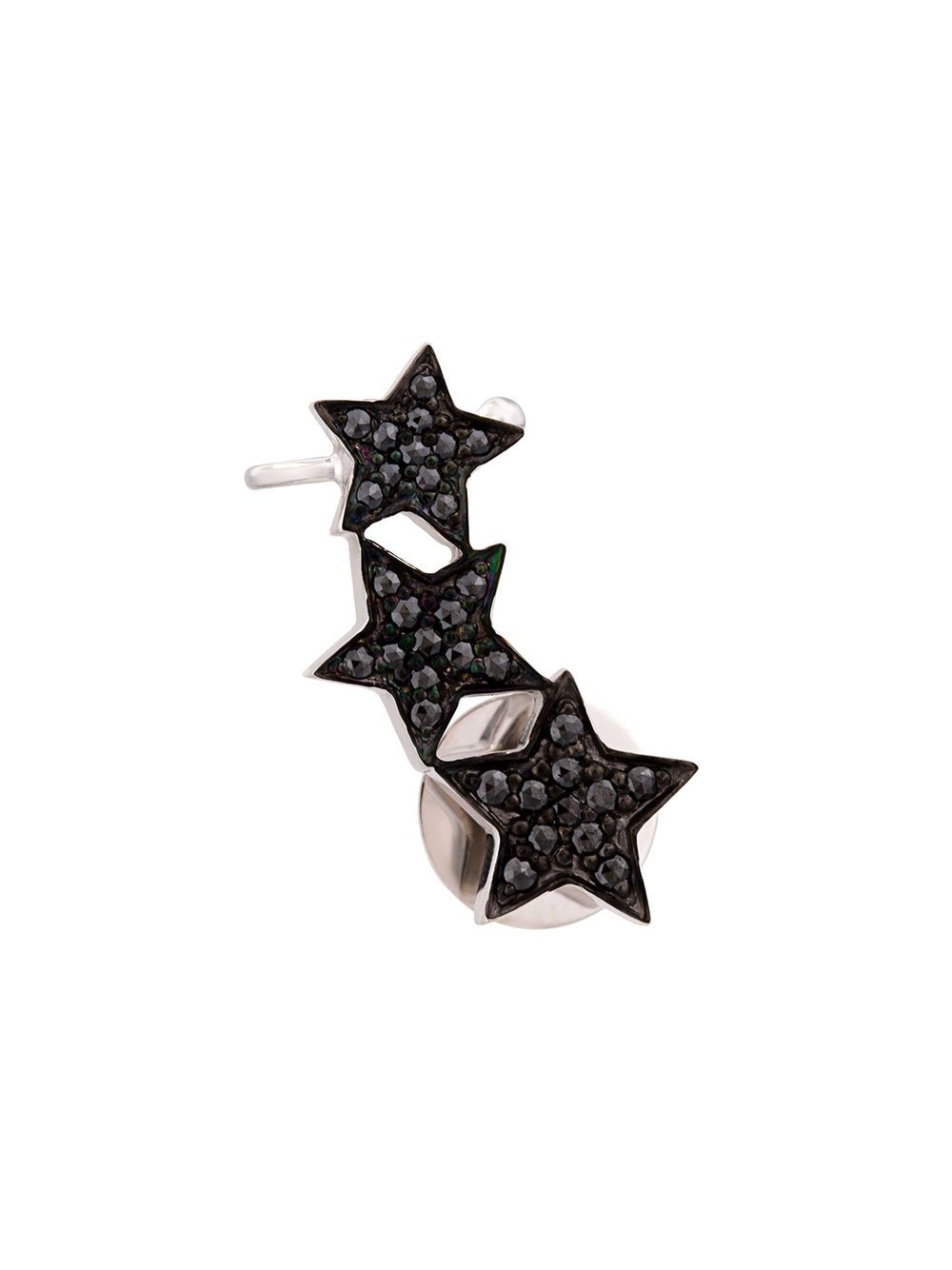 ALINKA STASIA Triple Star diamond right ear cuff - Metallic von ALINKA