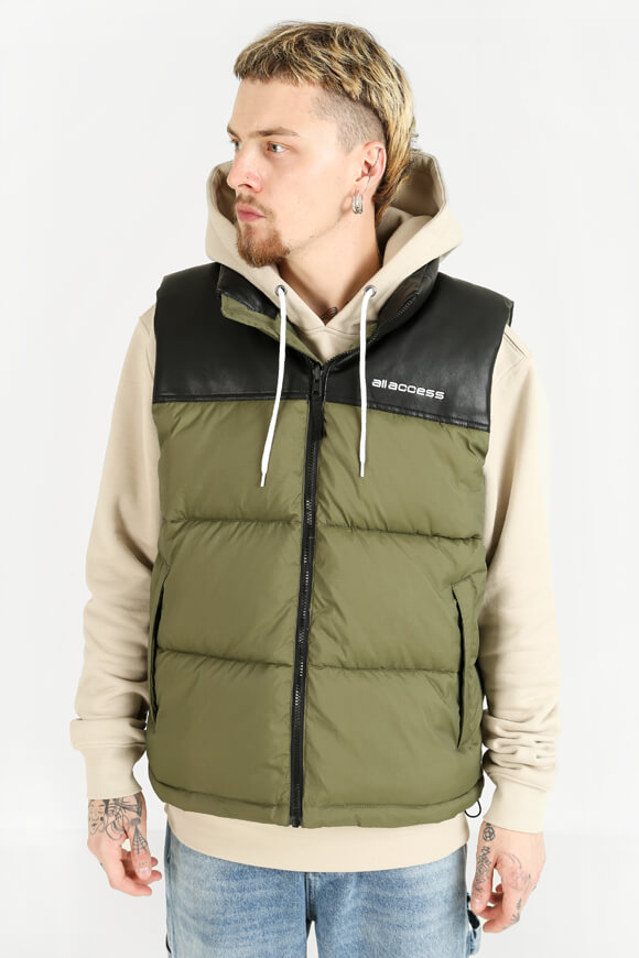 All Access Puffer Gilet | Olive | Herren  | L von All Access