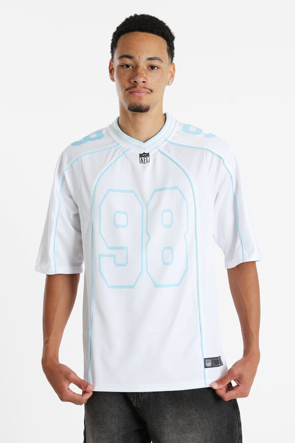 All Access T-Shirt | Weiss + Hellblau | Herren  | L von All Access
