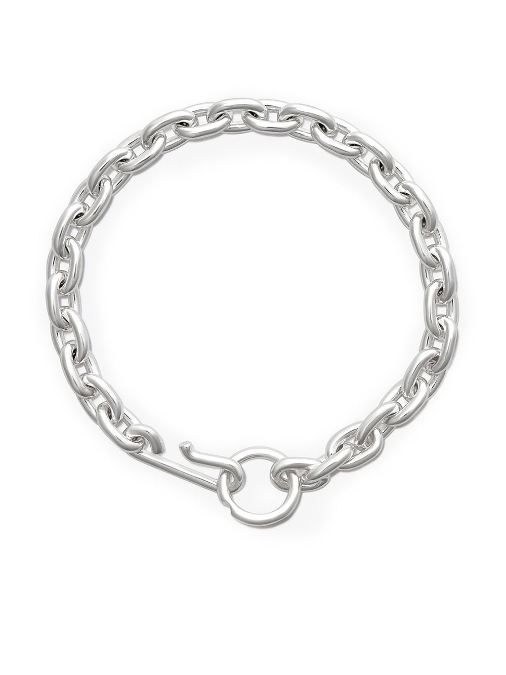All Blues silver chain-link necklace von All Blues