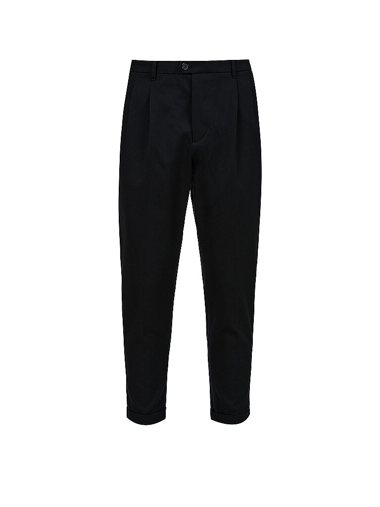 ALLSAINTS Hose Slim Fit 7/8 Tallis schwarz | 32 von AllSaints