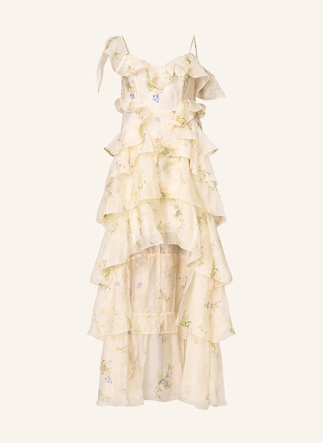 Allsaints Abendkleid Sienna Mit Volants weiss Allsaints Abendkleid Sienna Mit Volants weiss von AllSaints