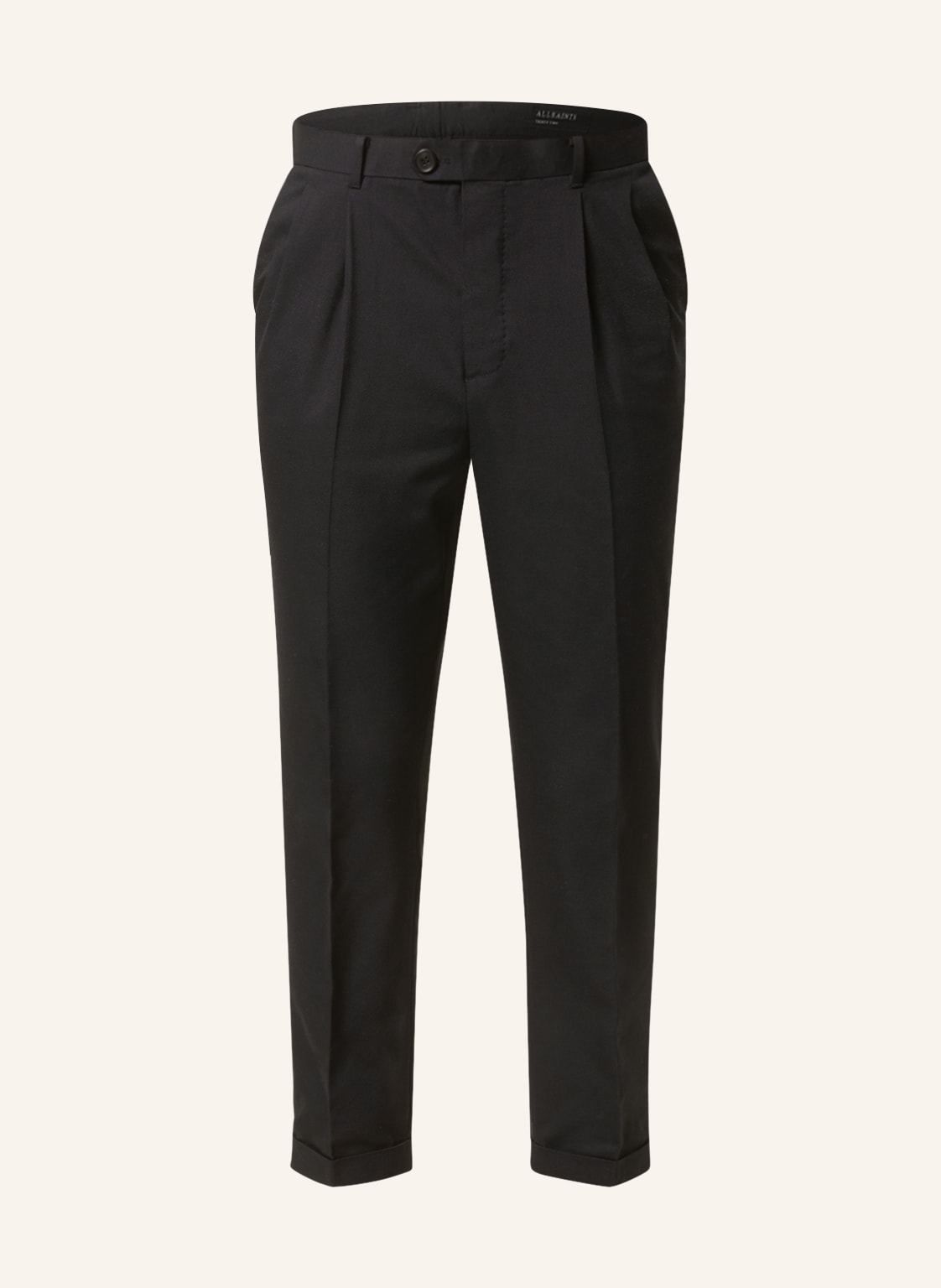 Allsaints Chino Tallis     Tapered Cropped Fit schwarz von AllSaints