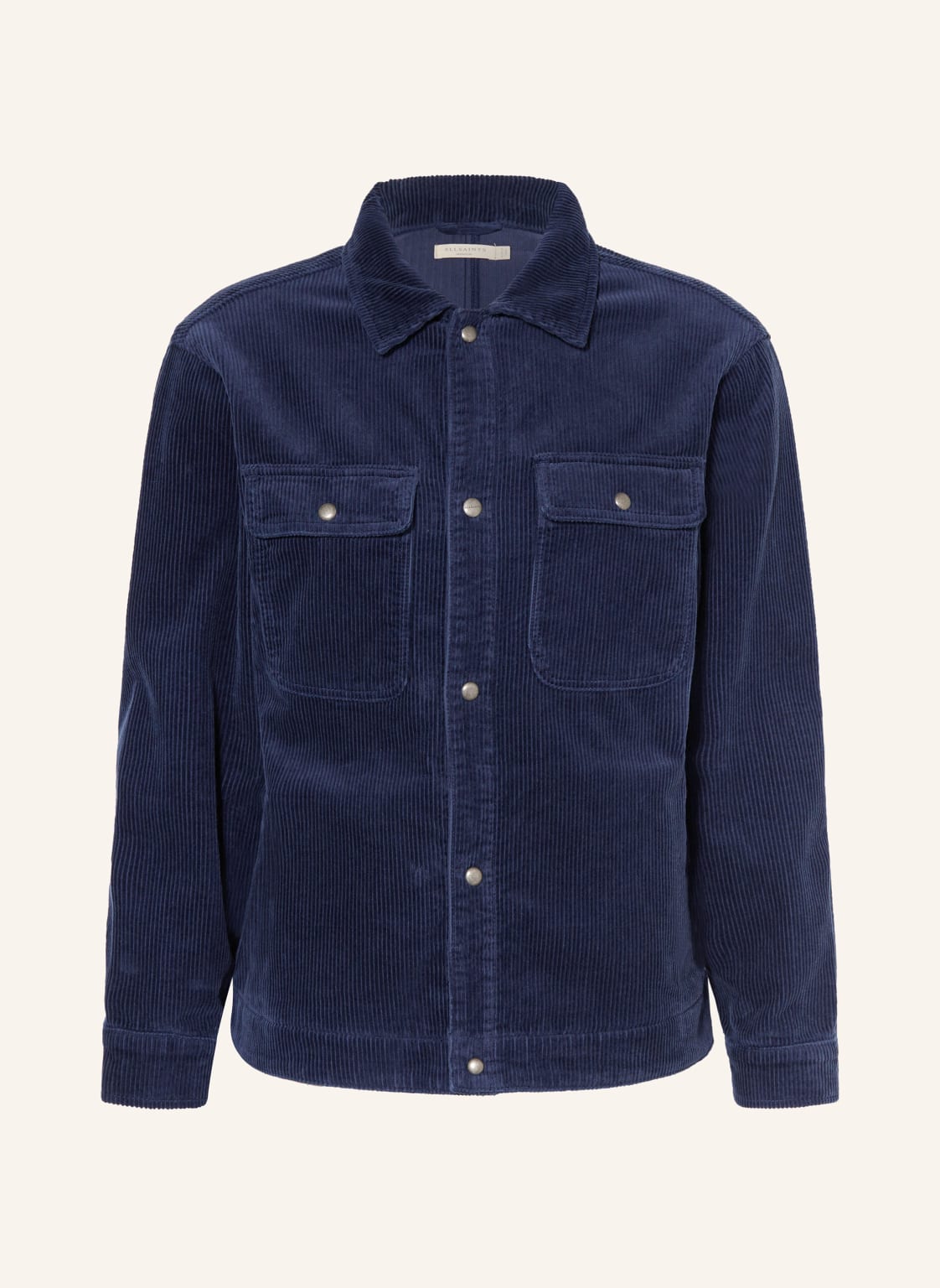 Allsaints Cord-Overjacket Castleford blau von AllSaints