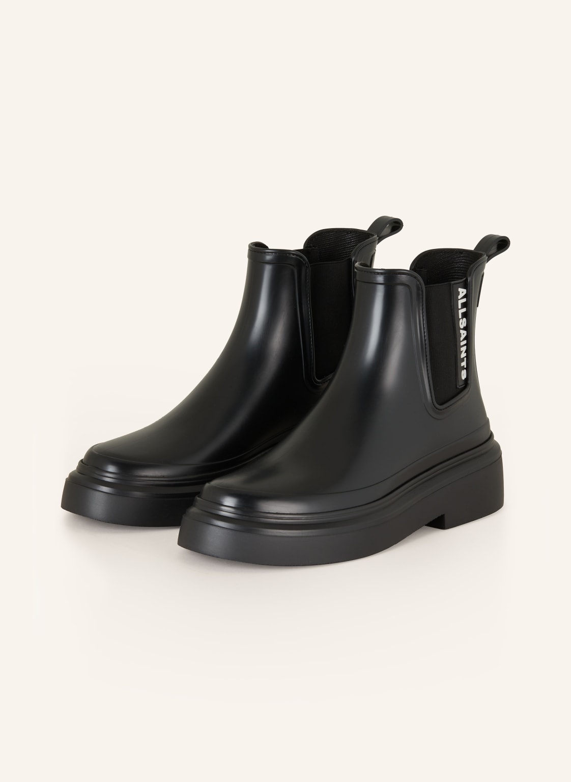 Allsaints Gummi-Boots Hetty schwarz von AllSaints