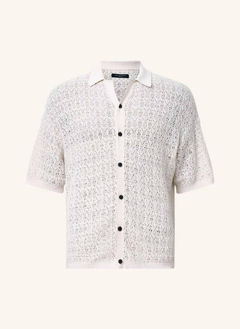 Allsaints Häkelhemd Loire Comfort Fit weiss von AllSaints