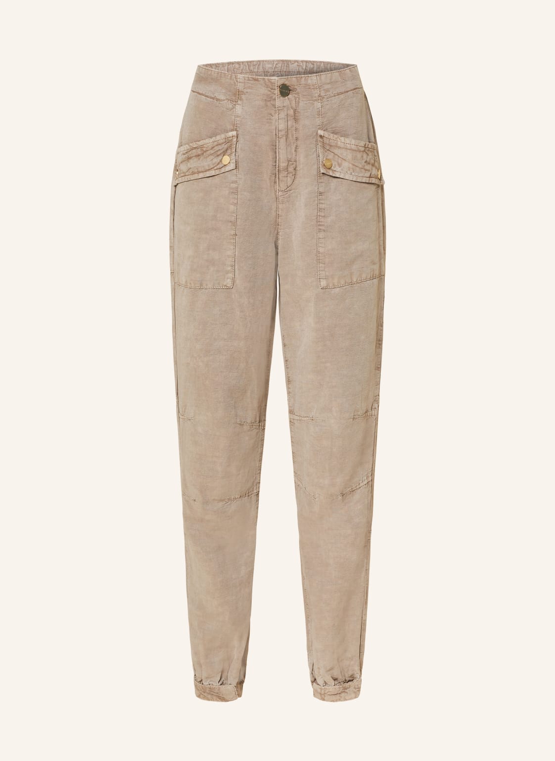 Allsaints Hose Val Mit Leinen beige von AllSaints