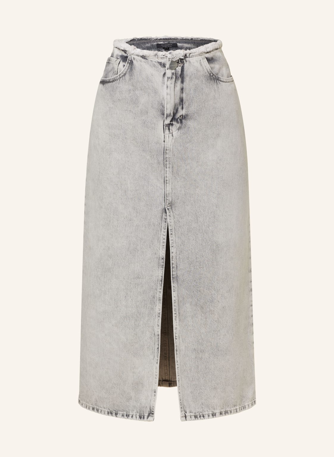 Allsaints Jeansrock Honor grau von AllSaints