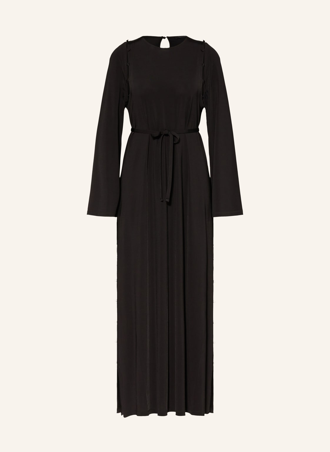 Allsaints Jerseykleid Susannah Mit Abnehmbaren Ärmeln schwarz von AllSaints