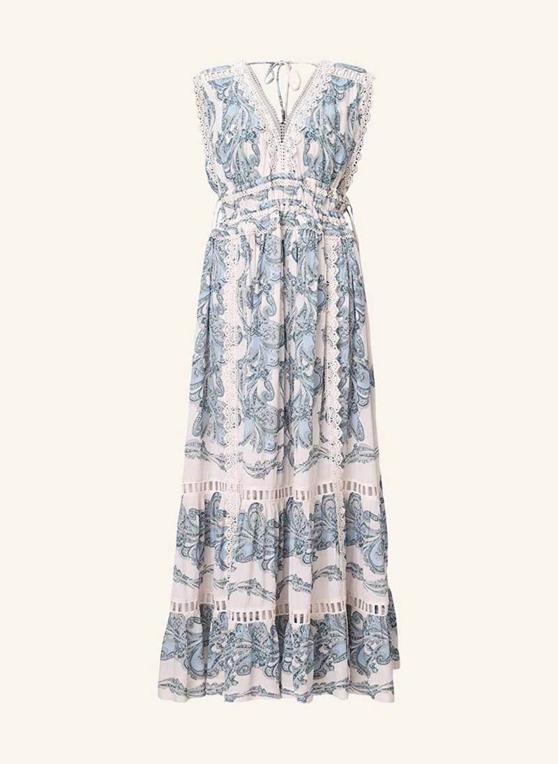 Allsaints Kleid Xanthe Mit Lochspitze Und Cut-Out blau von AllSaints