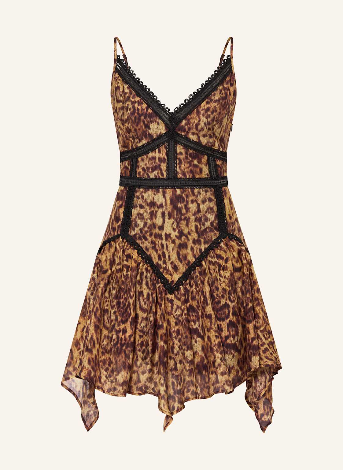 Allsaints Kleid Zia Mit Lochspitze braun Allsaints Kleid Zia Mit Lochspitze braun von AllSaints