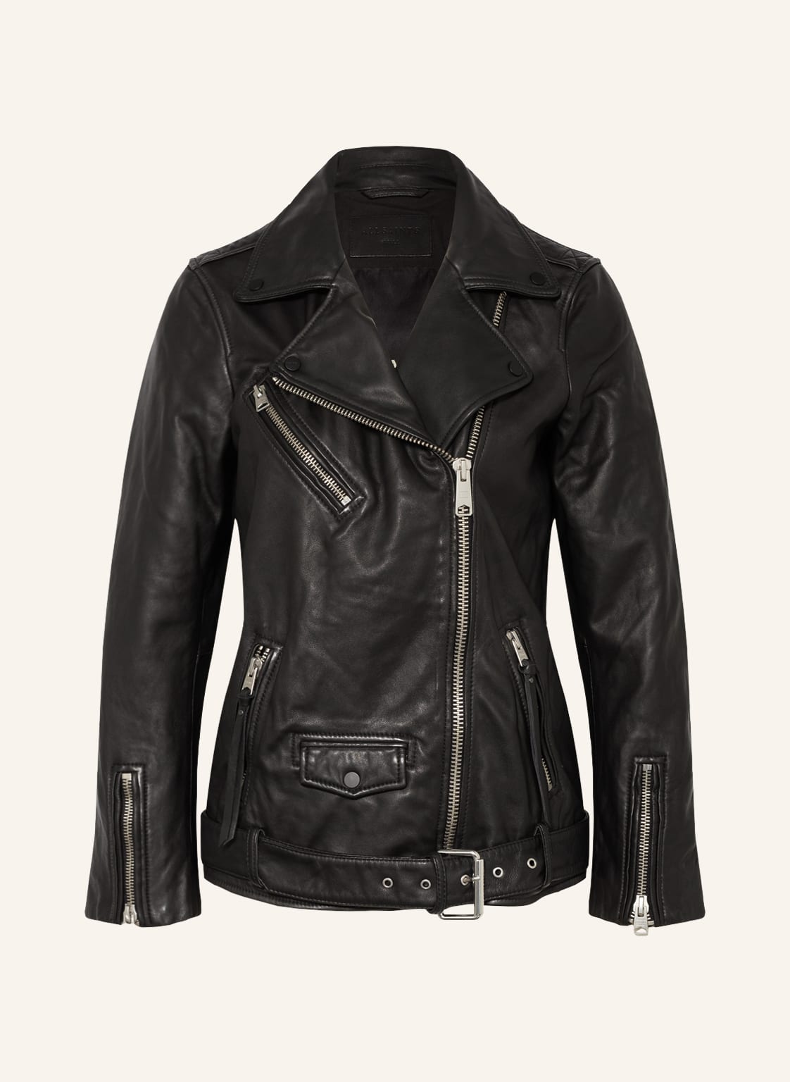 Allsaints Lederjacke Billie schwarz von AllSaints