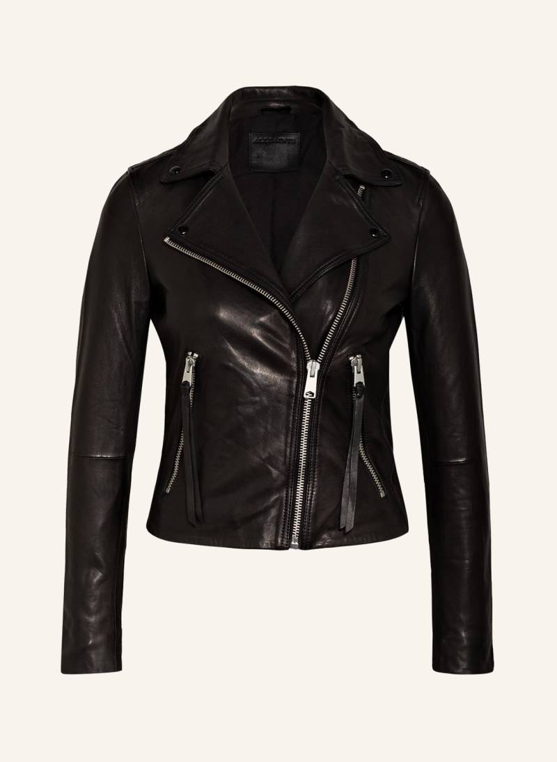 Allsaints Lederjacke Dalby schwarz von AllSaints