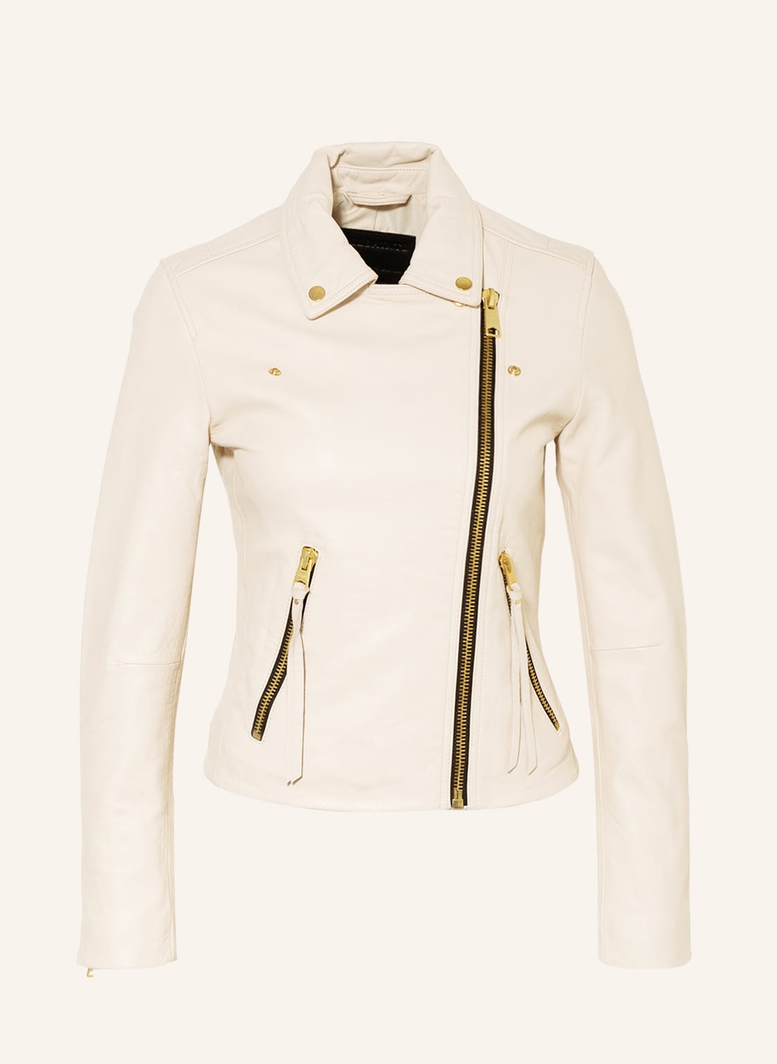 Allsaints Lederjacke Dalby weiss Allsaints Lederjacke Dalby weiss von AllSaints