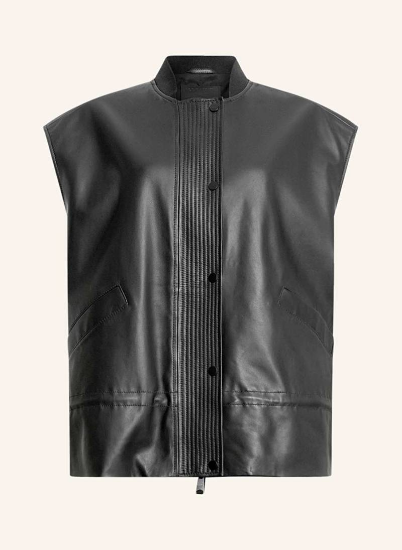 Allsaints Lederweste Sofi Lea schwarz von AllSaints