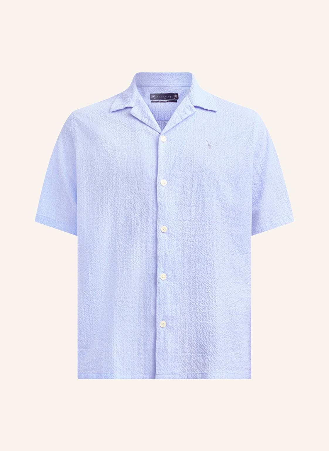 Allsaints Resorthemd Valmer Relaxed Fit blau von AllSaints
