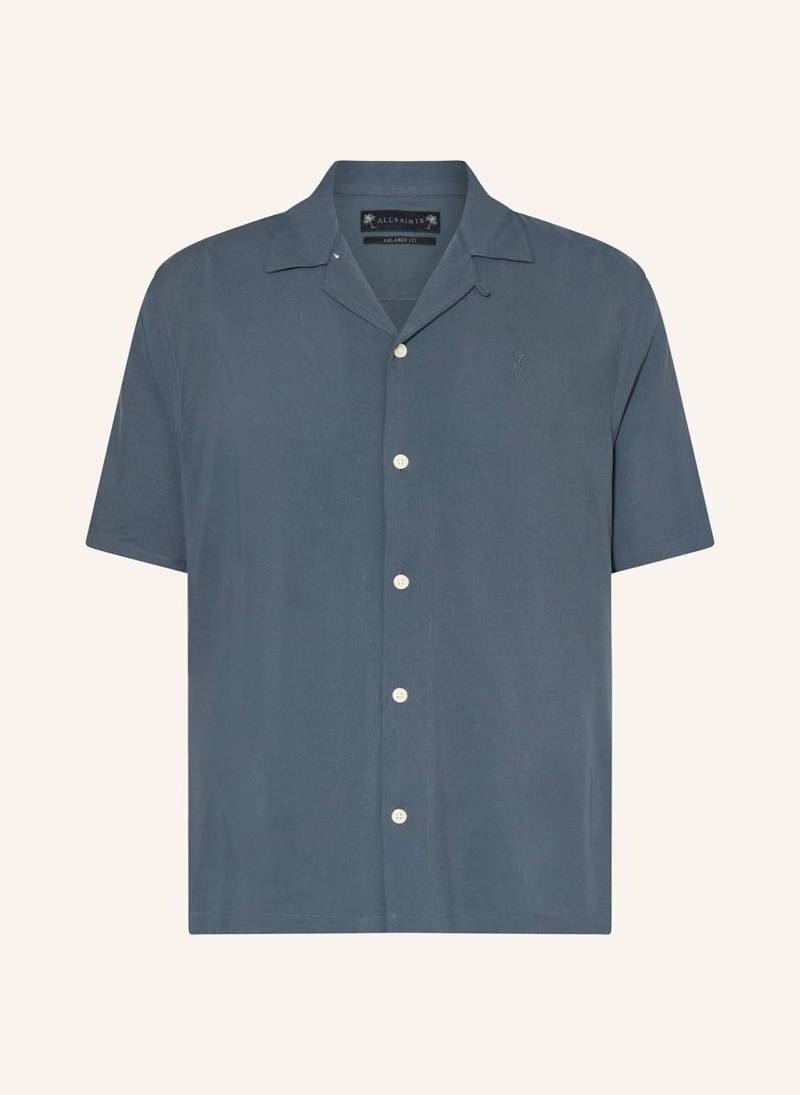 Allsaints Resorthemd Venice Relaxed Fit grau von AllSaints