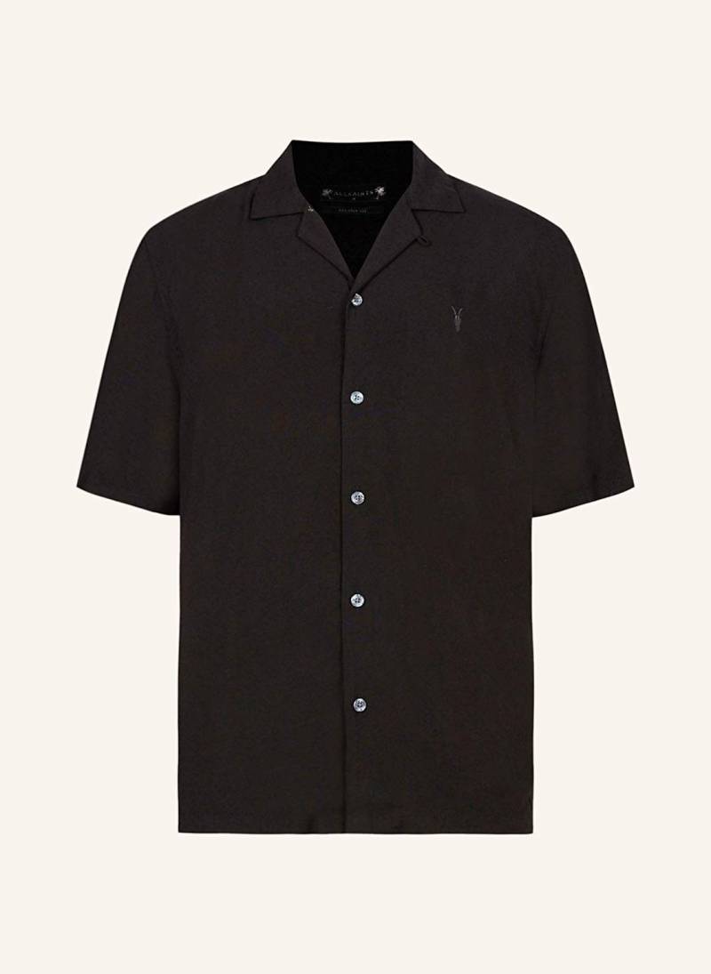 Allsaints Resorthemd Venice Relaxed Fit schwarz von AllSaints