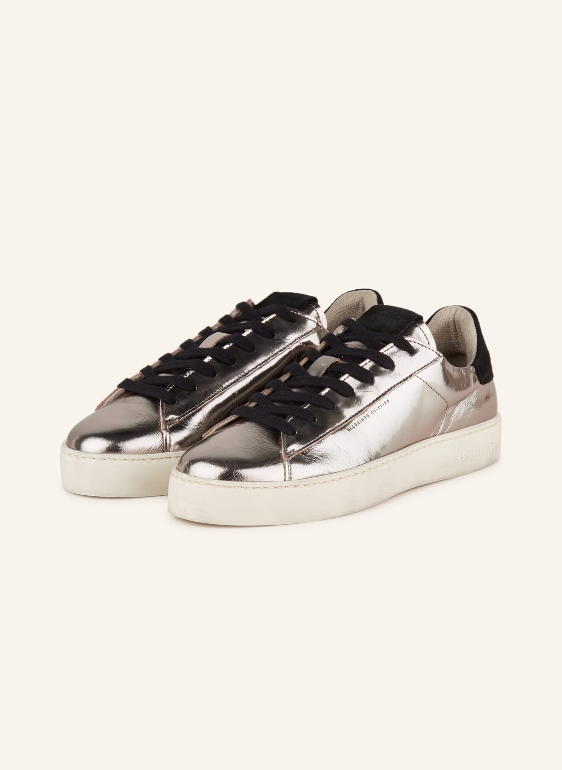 Allsaints Sneaker Shana silber von AllSaints