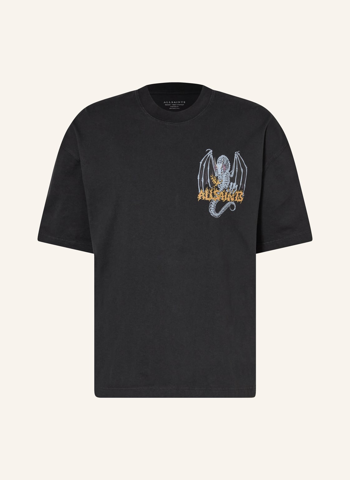 Allsaints T-Shirt Dragonskull schwarz von AllSaints
