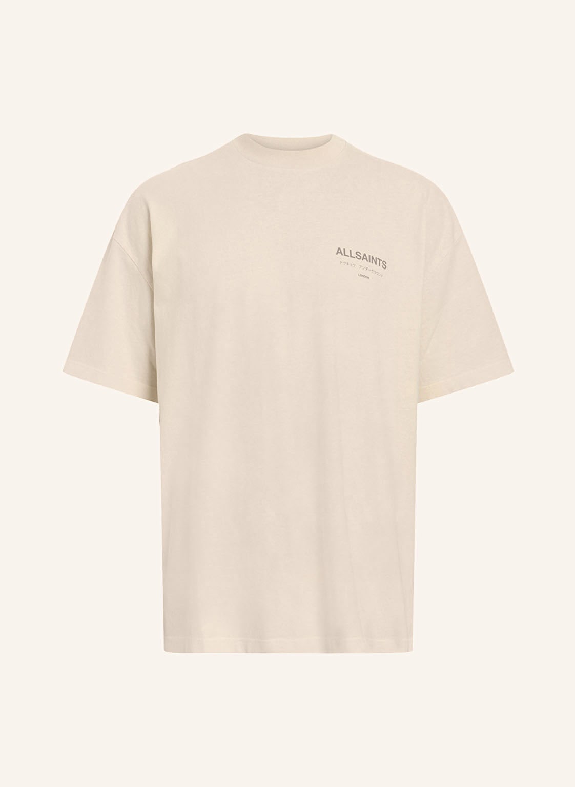 Allsaints T-Shirt Underground beige von AllSaints