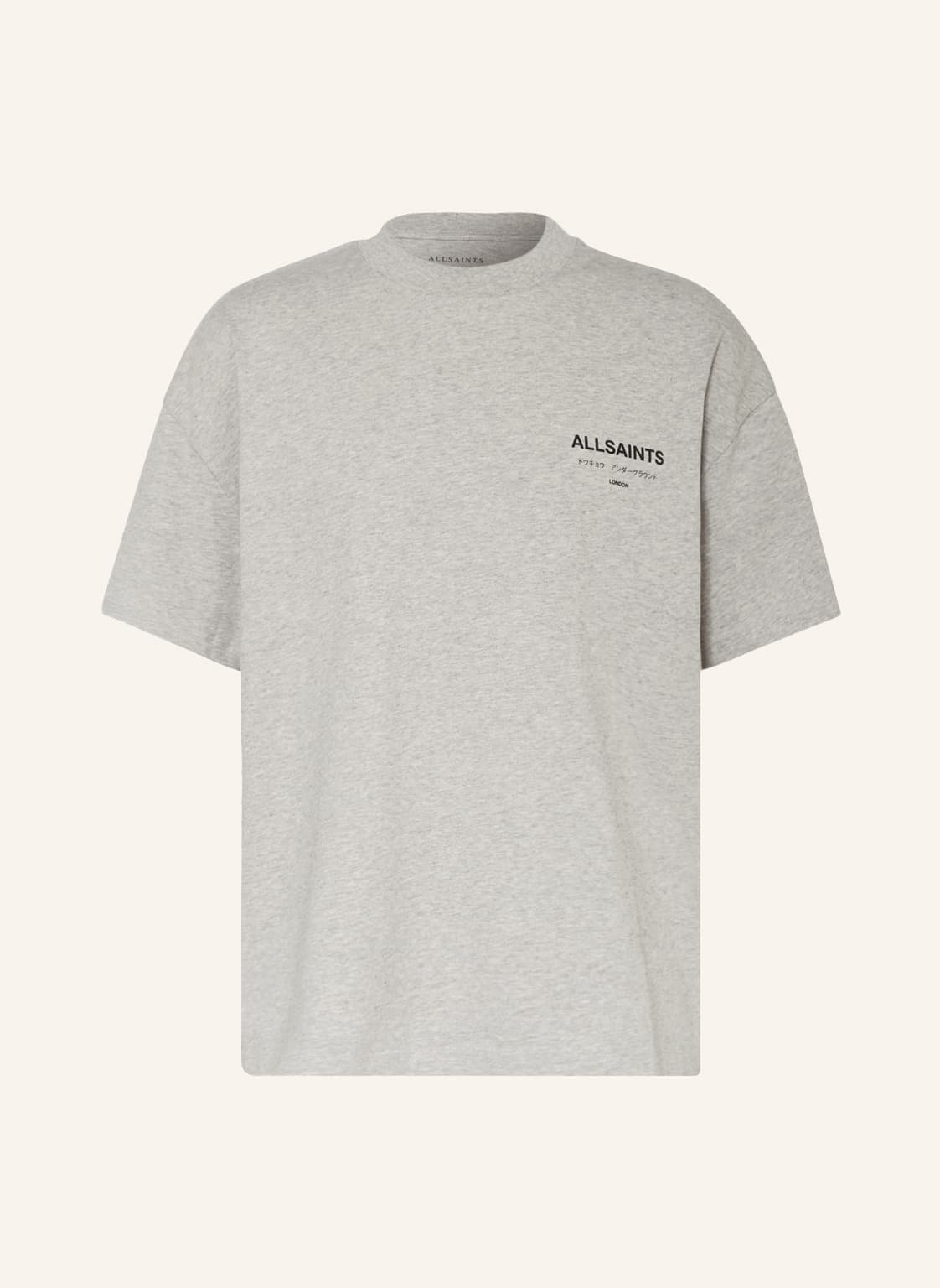 Allsaints T-Shirt Underground grau von AllSaints