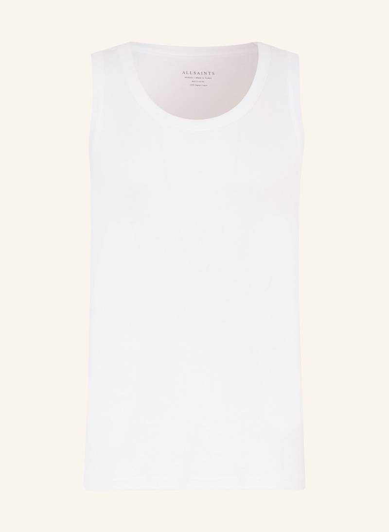 Allsaints Tanktop Edwards Vest weiss von AllSaints