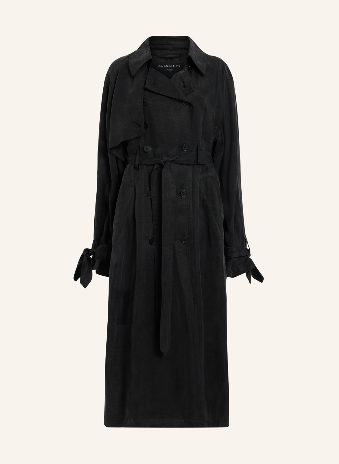 Allsaints Trenchcoat Kikki schwarz von AllSaints