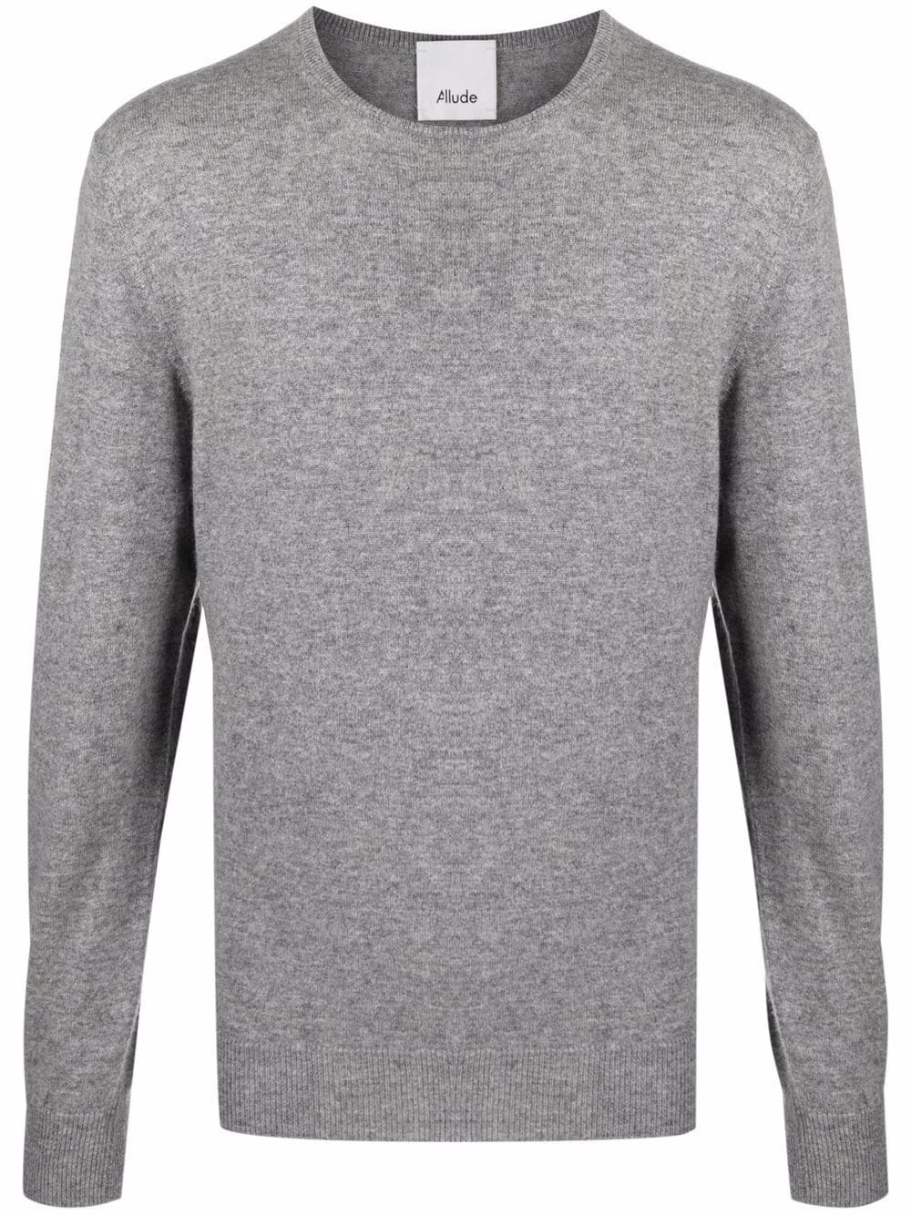 Allude fine-knit cashmere jumper - Grey von Allude
