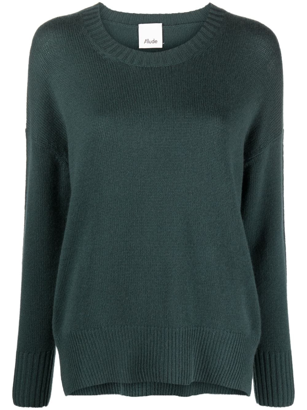Allude fine-knit cashmere sweatshirt - Green von Allude