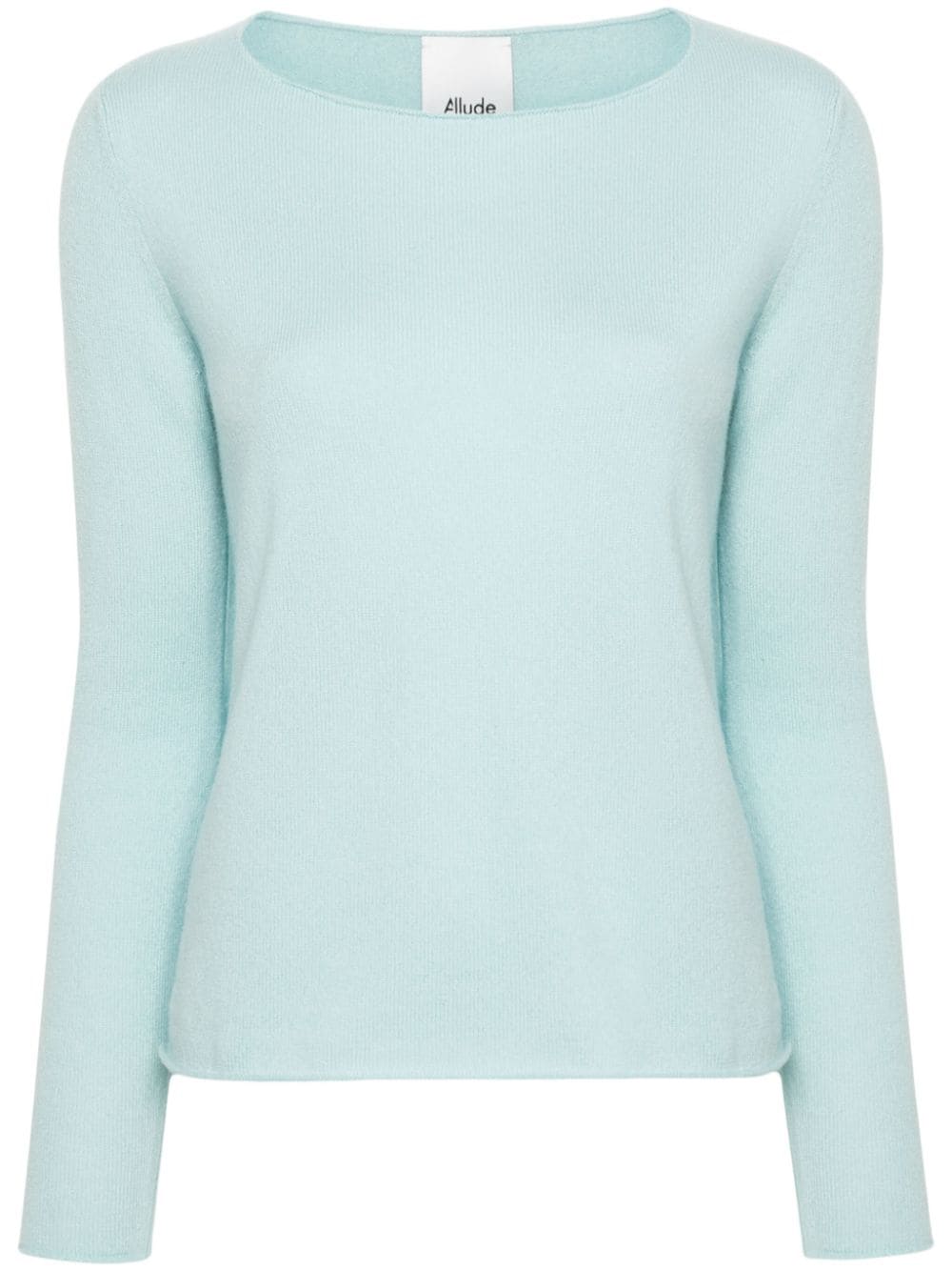 Allude long-sleeve cashmere jumper - Blue von Allude