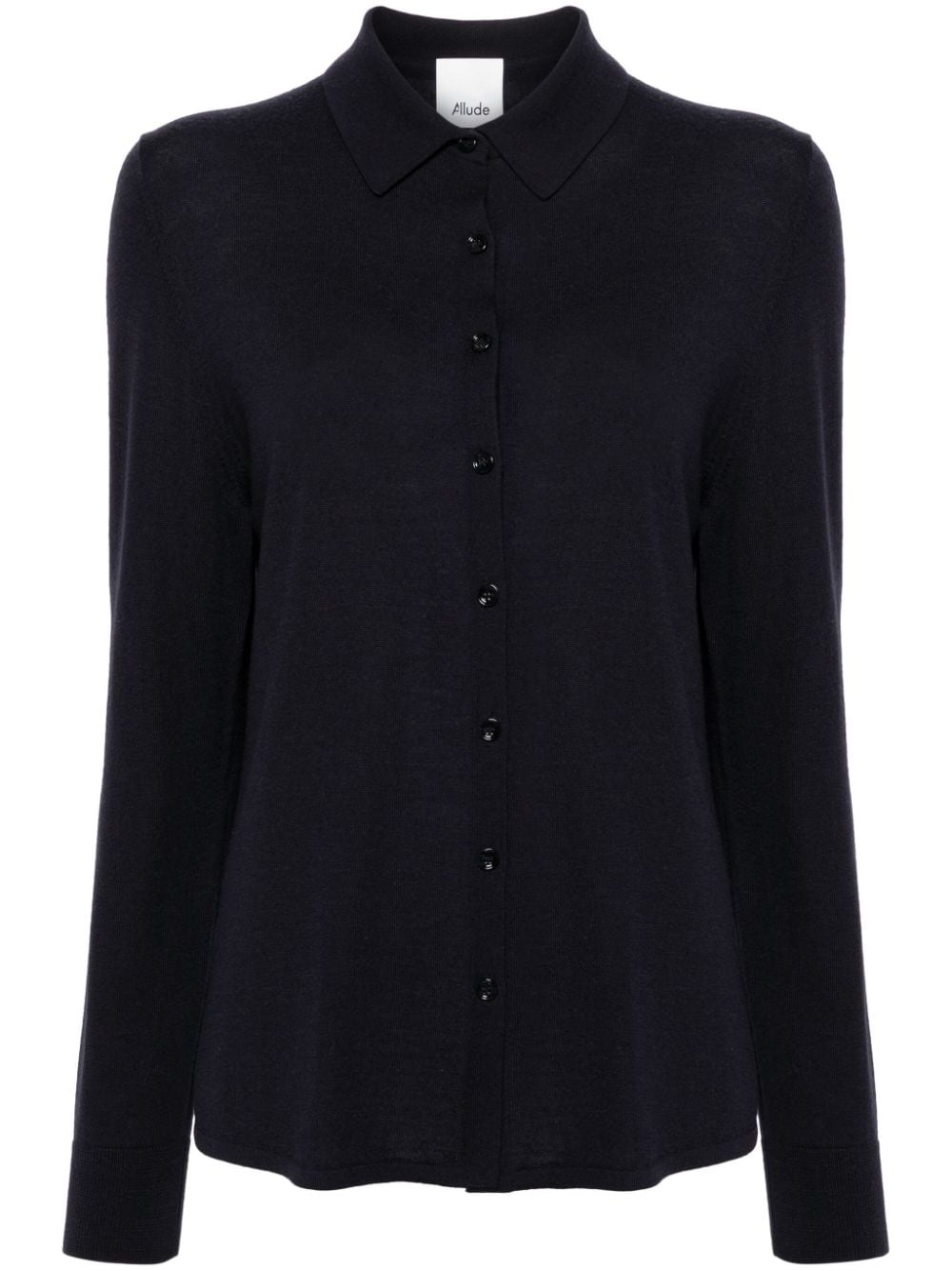 Allude ribbed virgin-wool cardigan - Blue von Allude