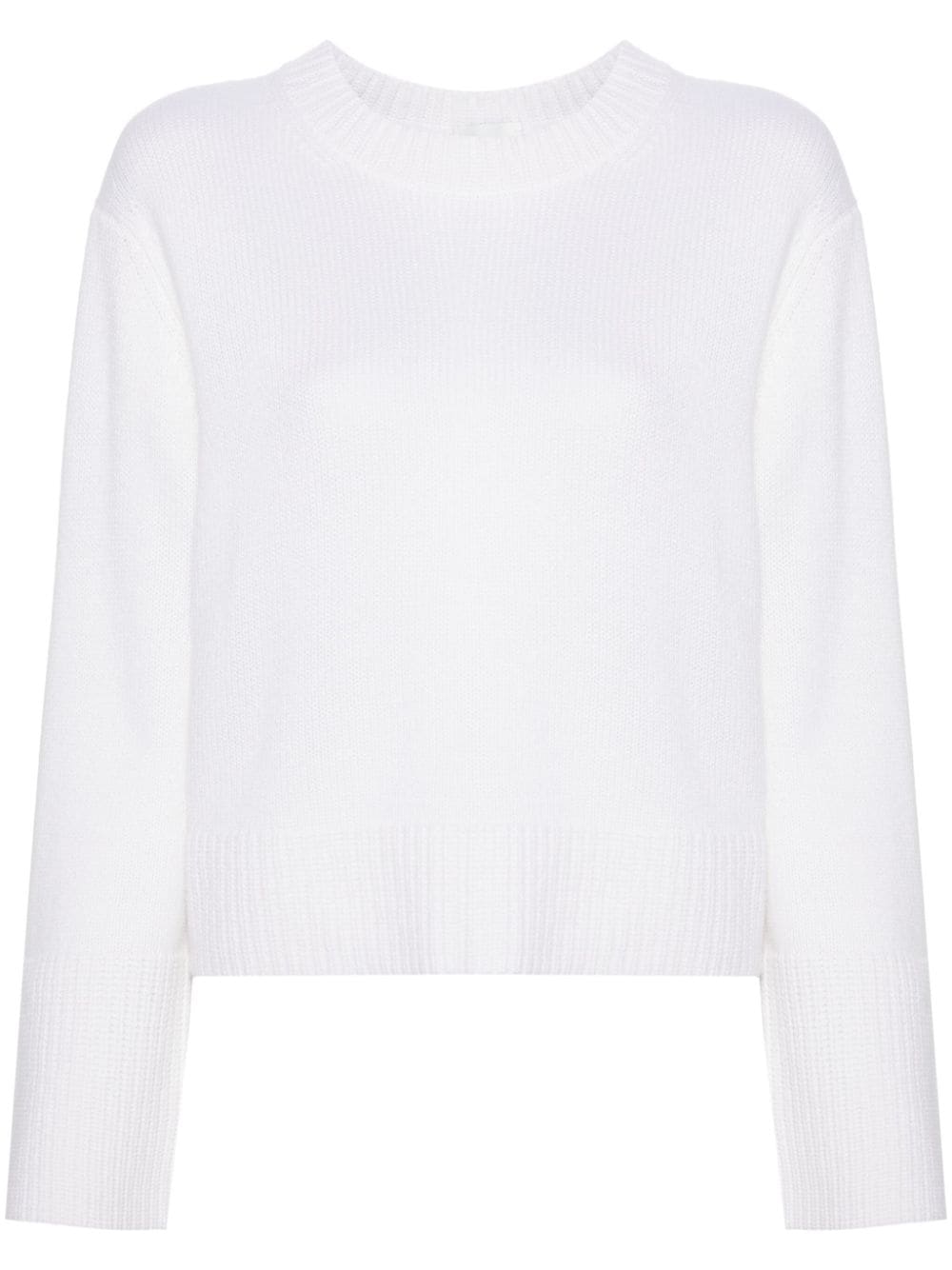 Allude split-cuff cashmere jumper - White von Allude