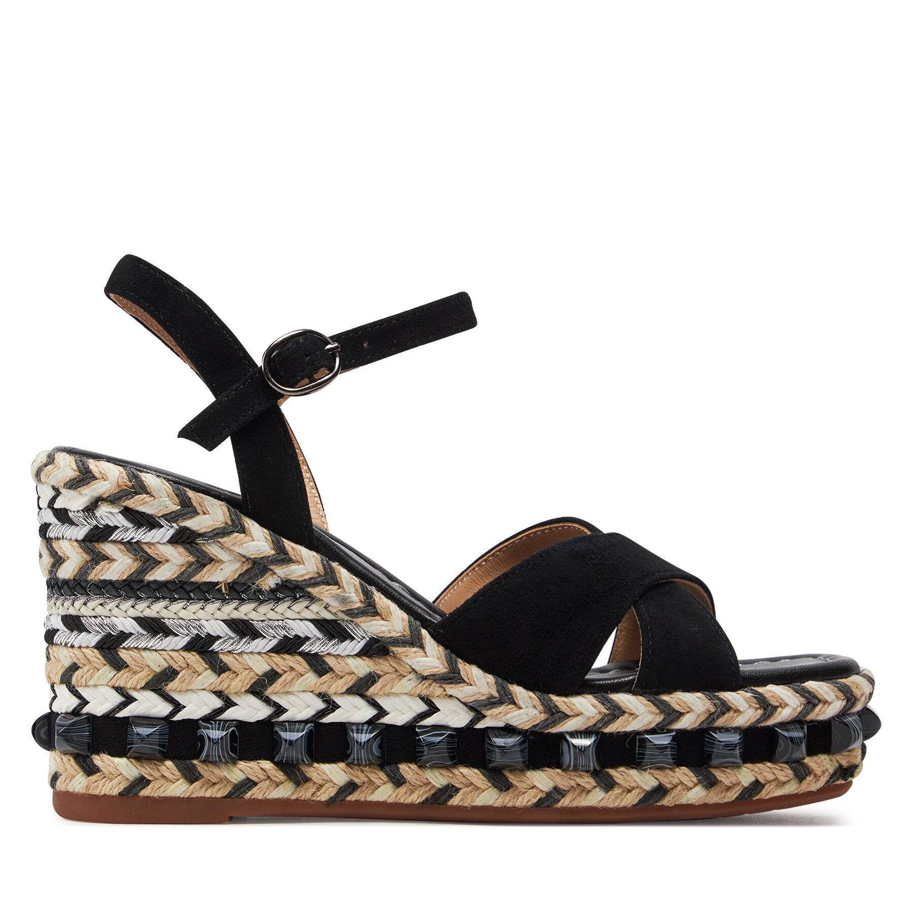 Espadrilles Alma En Pena V240950 Suede Black von Alma en Pena