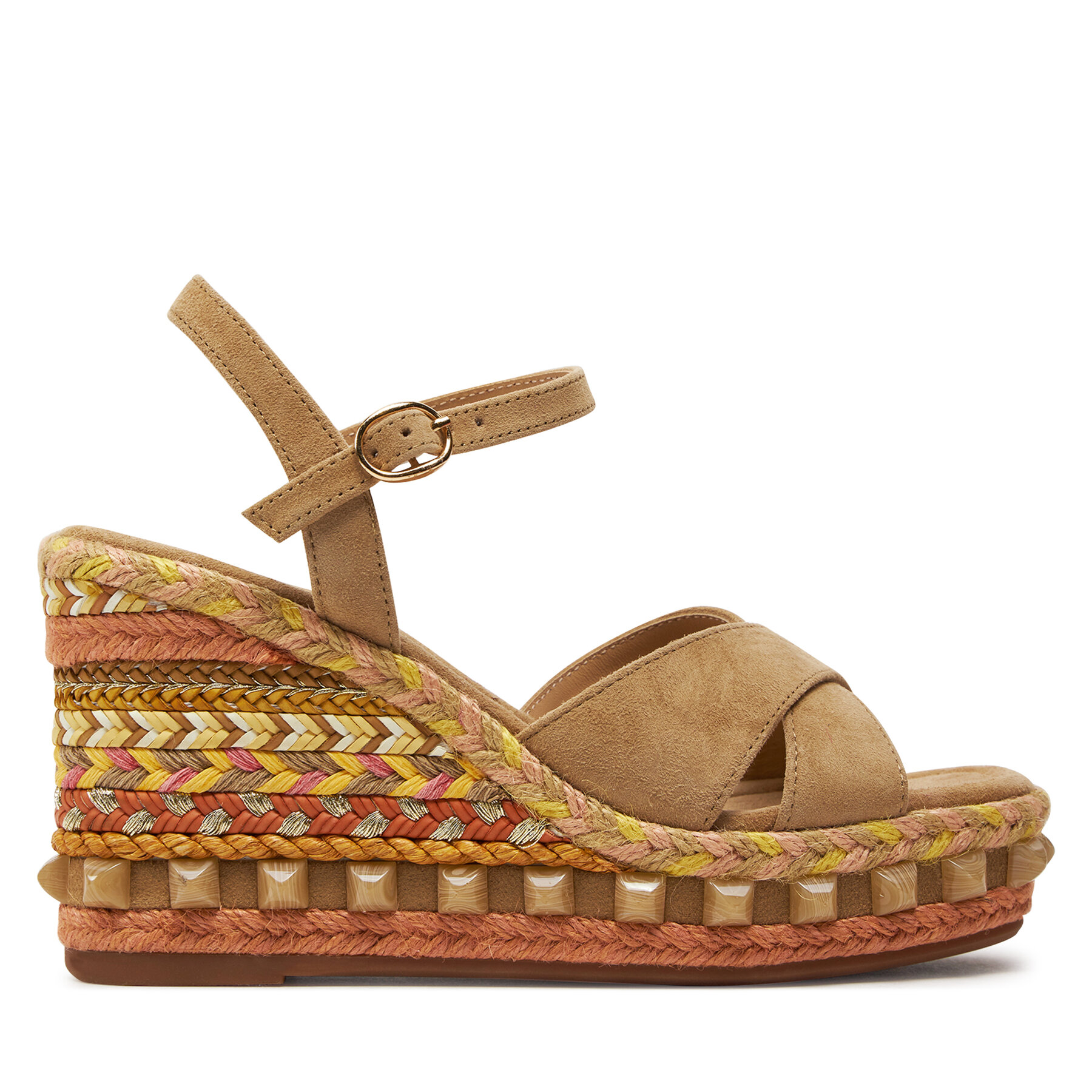 Espadrilles Alma En Pena V240950 Suede Camel von Alma en Pena