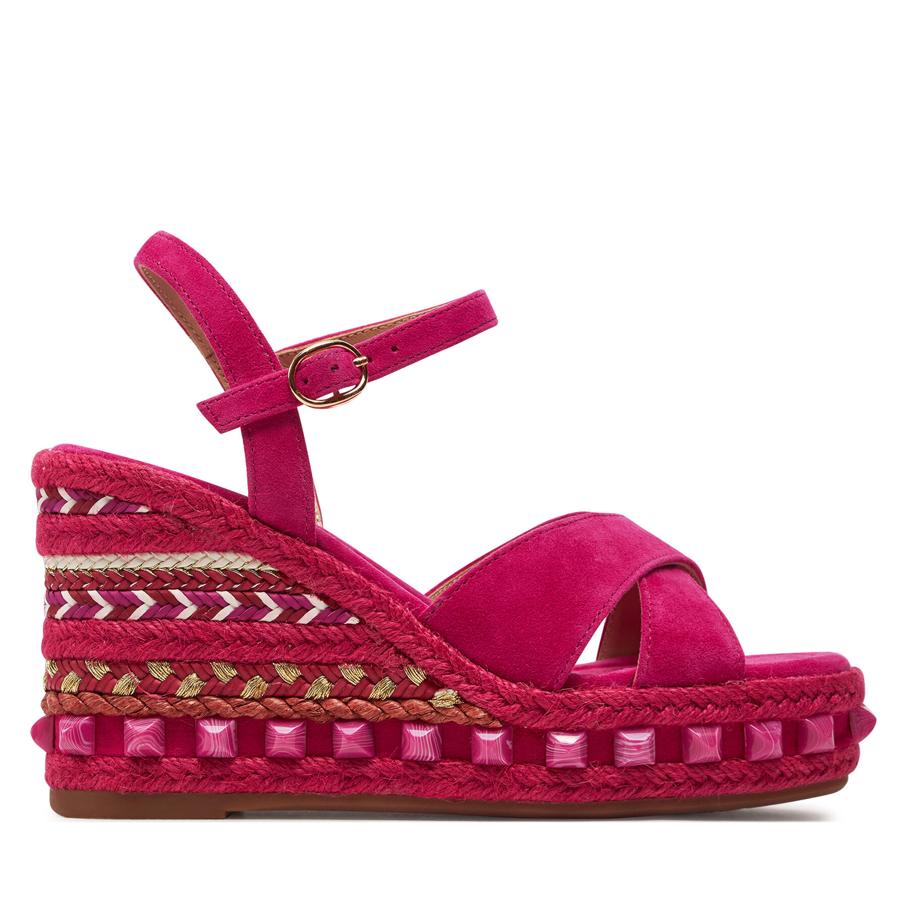 Espadrilles Alma En Pena V240950 Suede Fuxia von Alma en Pena