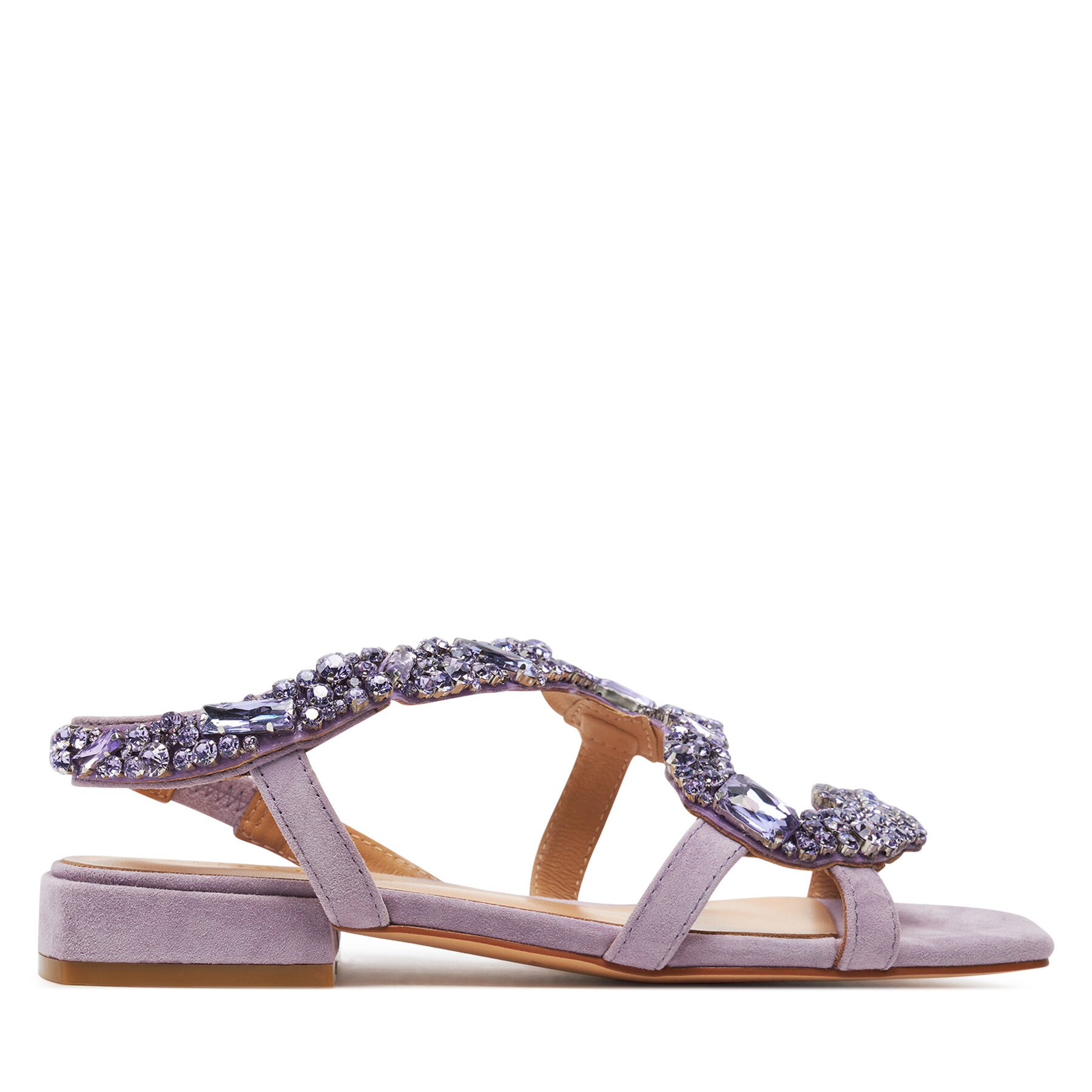 Sandalen Alma En Pena V240730 Suede Lilac von Alma en Pena