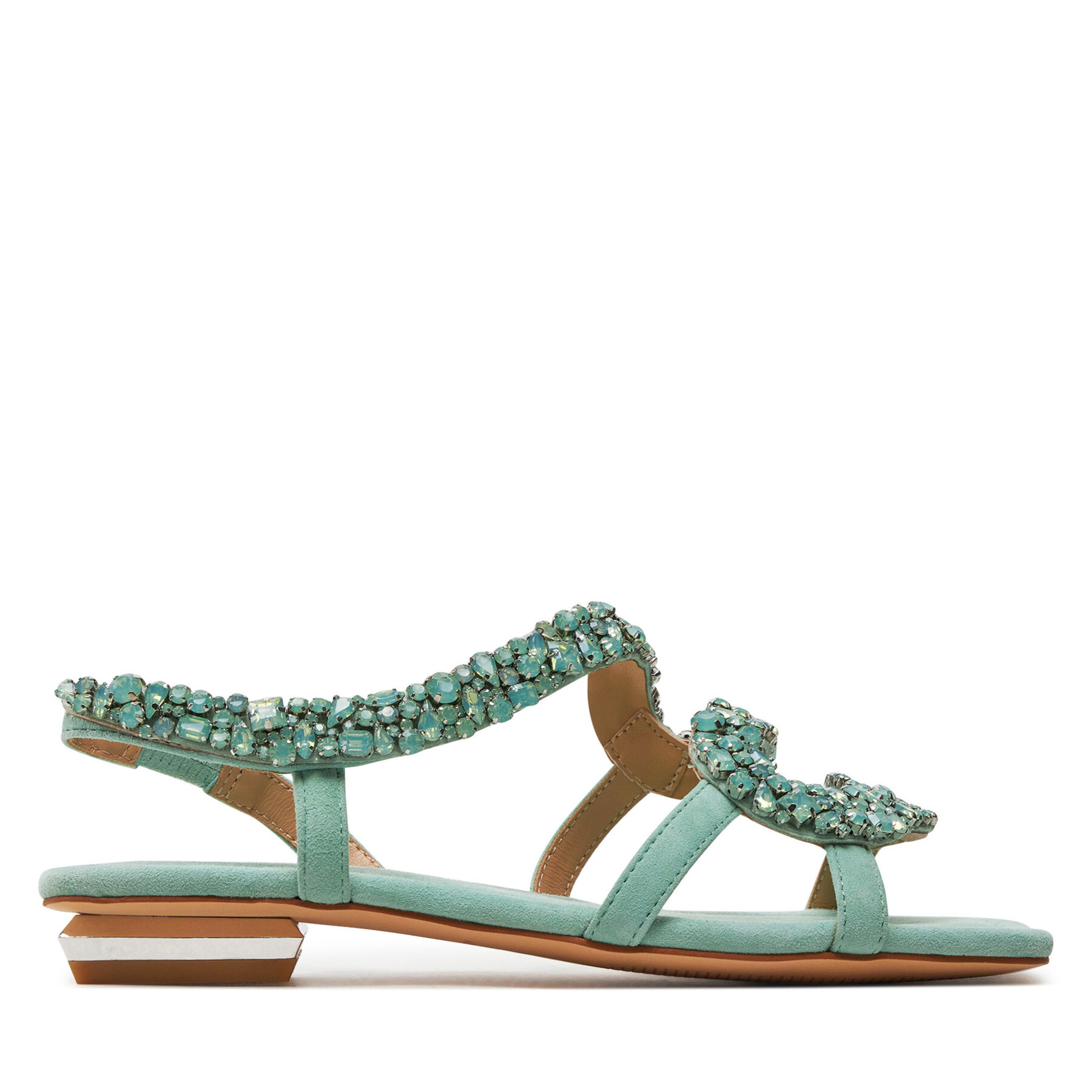 Sandalen Alma En Pena V240764 Suede Mint von Alma en Pena