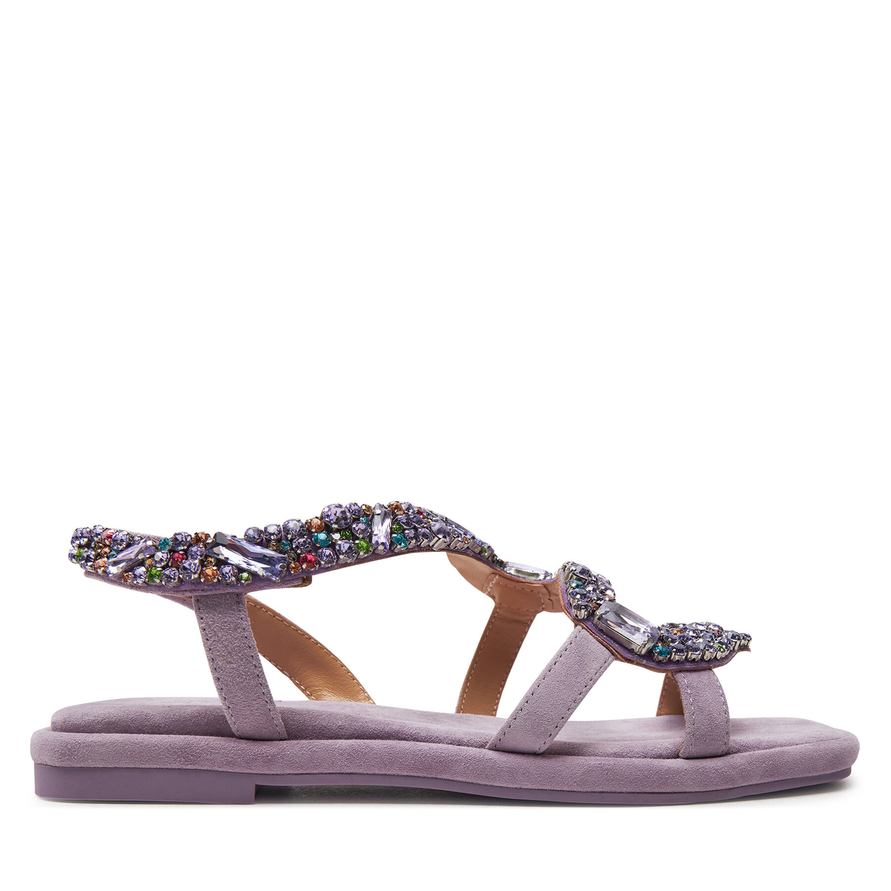 Sandalen Alma En Pena V240822 Suede Lilac von Alma en Pena